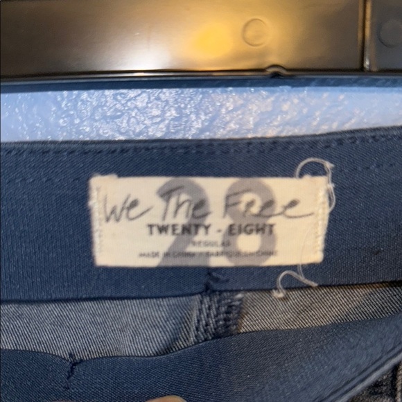 We the Free Flare Pull On Front Seam Jeans - size 28. K - Picture 4 of 5